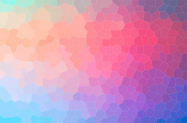 Abstract illustration of pink Little Hexagon background