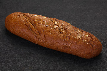 Black loaf bread