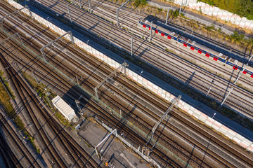  kam sheung road station in hong Kong