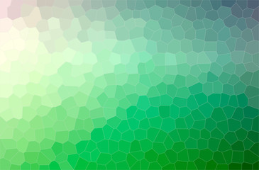 Abstract illustration of green Little Hexagon background