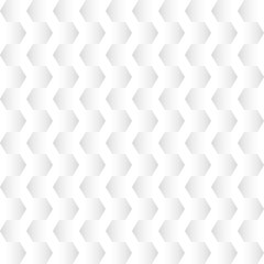 Abstract seamless white geometric vector background