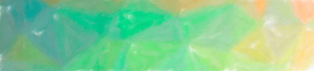 Fototapeta na wymiar Abstract illustration of green, yellow Watercolor Wash background