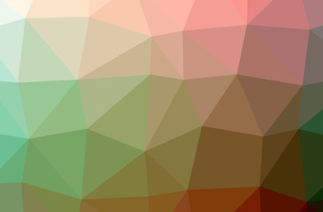 Illustration of abstract Orange horizontal low poly background. Beautiful polygon design pattern.