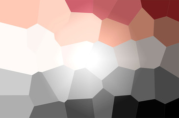 Fototapeta na wymiar Abstract illustration of orange, purple Giant Hexagon background