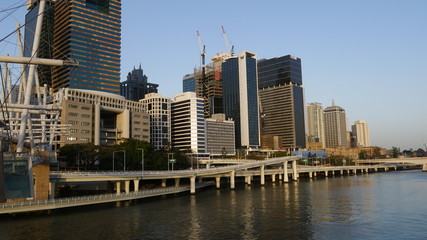 Fototapeta na wymiar Skyline Brisbane