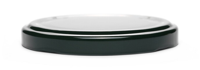 Jar lid isolated on white background