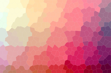Abstract illustration of red Little Hexagon background