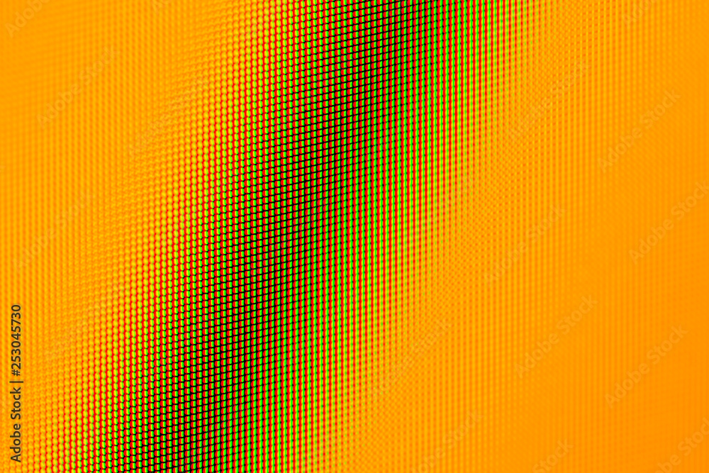 Poster close-up of a high resolution computer display.