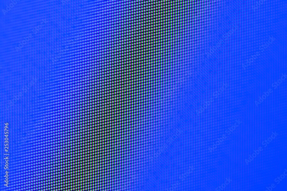 Poster close-up of a high resolution computer display.