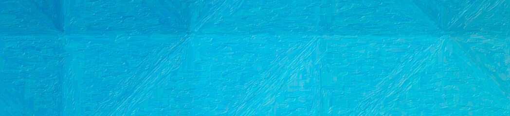 Blue Impasto in banner shape background illustration.