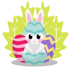 CUTE RABBIT EASTER DAY
