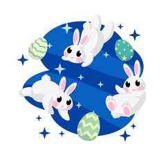 CUTE RABBIT EASTER DAY