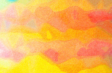 Abstract illustration of orange Color Pencil High Coverage background
