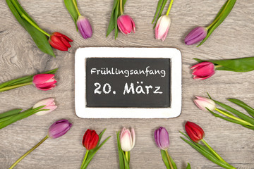Frühlingsanfang 20.03.