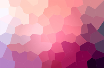 Abstract illustration of pink Big Hexagon background