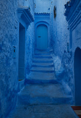 The blue alleyways of Chefchaouen