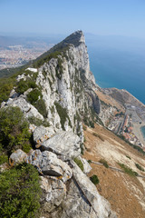 Gibraltar, United Kingdom. Iberian Peninsula