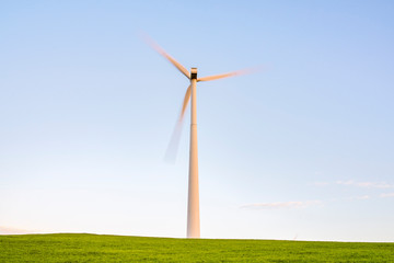 Fototapeta premium Windmill in Ardales, Malaga. Spain. Renewable energy 