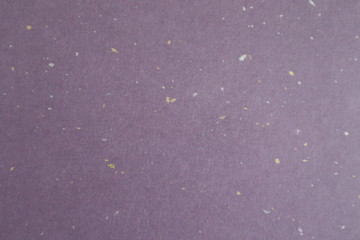 むらさき背景の金箔入り和紙