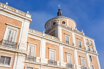 Fototapeta na wymiar Royal Palace of Aranjuez, Madrid. Spain