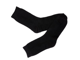 pair of socks isolated on white background