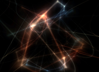 Naklejka premium Abstract light