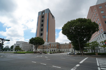 群馬県庁と昭和庁舎　群馬県前橋市