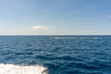 Italy, Cinque Terre, Monterosso, a body of water next to the ocean