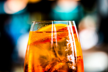 The orange cocktail