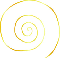 Golden Rough sketch of sinistral spiral pattern