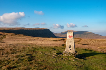 Welsh Flag on Beacon in Brecon
