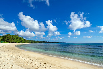 Tropical island paradise beach