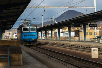 railway station in the city