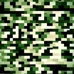 ARmy camouflage abstract pixel graphic background