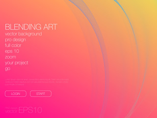 Fototapeta premium Abstract blend background. Template for web site