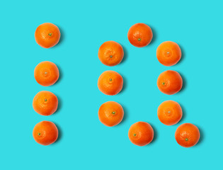 Word IQ (Intelligence Quotient) are made from Tangerines or Mandarins.