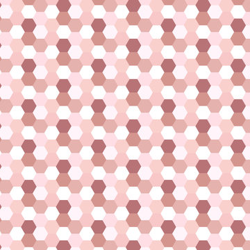 Pastel homeycomb pattern