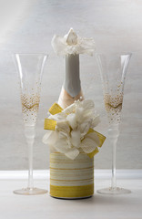 wedding champagne glasses 