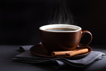 Steaming Cup of Coffee