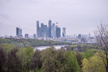 Obraz premium Skyscrapers of Moscow City