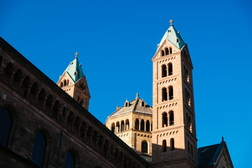 Fototapeta premium cathedral of Speyer is a unsesco word heritage site in the southwest of germany