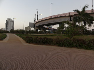 bridge in the city
