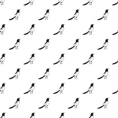 Asian magpie pattern seamless vector repeat geometric for any web design