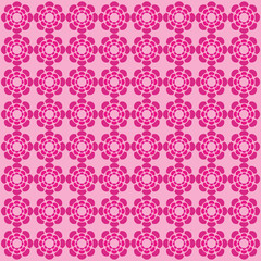Flower Pink Pattern Ornament vector