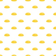 Yellow condom pattern seamless vector repeat for any web design