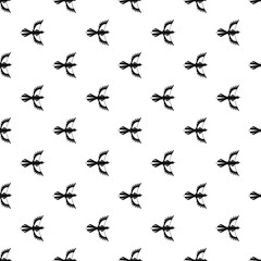 Air fly magpie pattern seamless vector repeat geometric for any web design