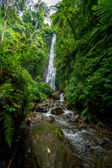 Waterfall in Malang East Java indonesia