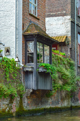 Fototapeta na wymiar Bow-window in Brugge