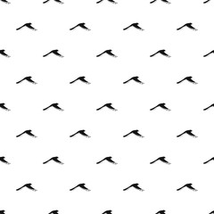 Flying magpie pattern seamless vector repeat geometric for any web design
