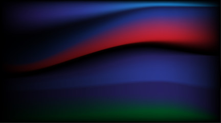 Red, Blue, Dark and Green Background